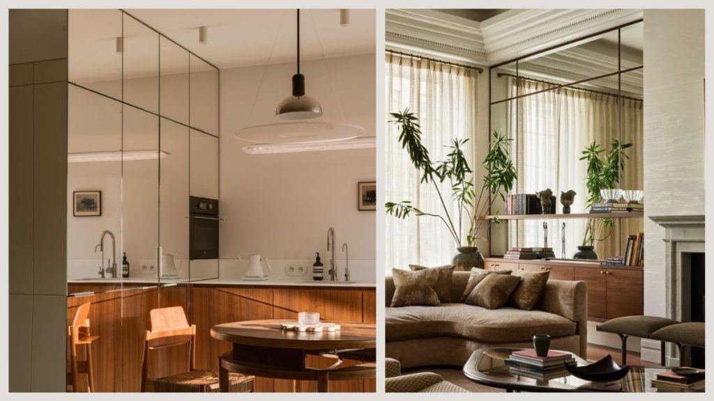 Design de interiores: A arte de ampliar espaços com espelhos